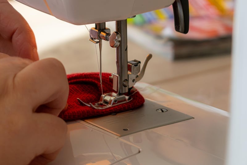 Sewing with reclaimed materials